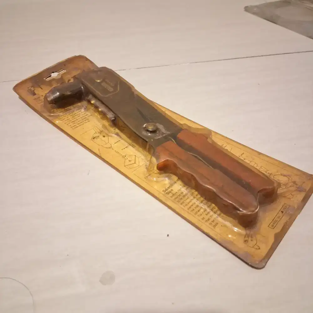 Tang Rivet Hand Riveter Taiyo Picus TS-10 Barang Antik Vintage Jadul