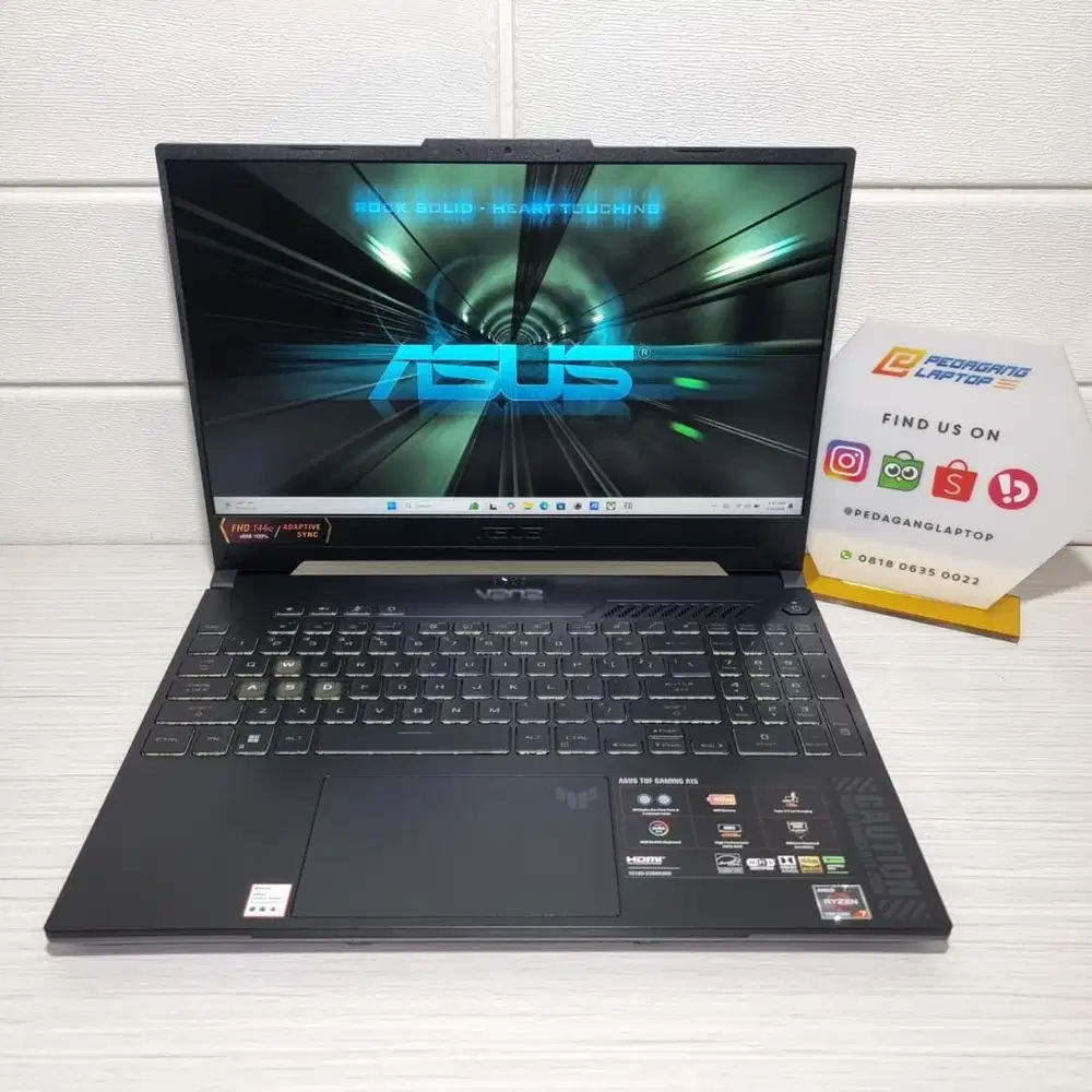 Asus Tuf Gaming A15 FA507NUR RYZEN 7-7435HS RAM 16GB SSD 512GB RTX4050
