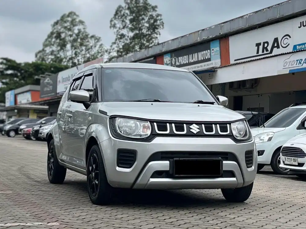 CASH TERMURAH!! SUZUKI IGNIS 1.2 GL MT MANUAL 2020 SILVER