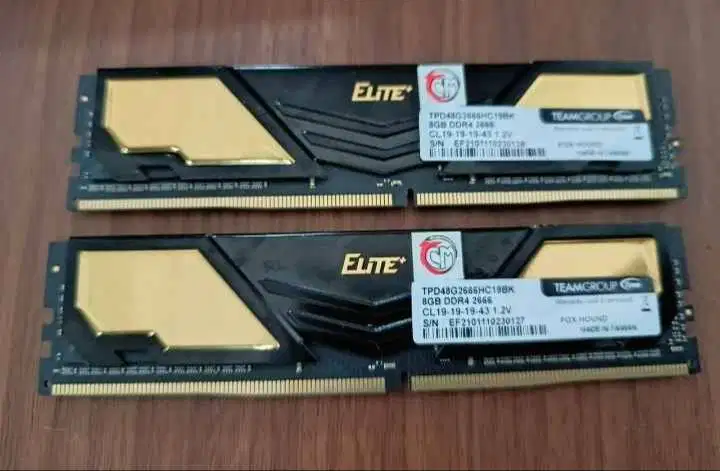 ram longdim pc komputer ddr4 8gb x 2