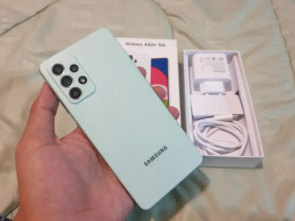 Samsung Galaxy A52s 5G NFC Ram 8GB/256 mulus fullset SEIN