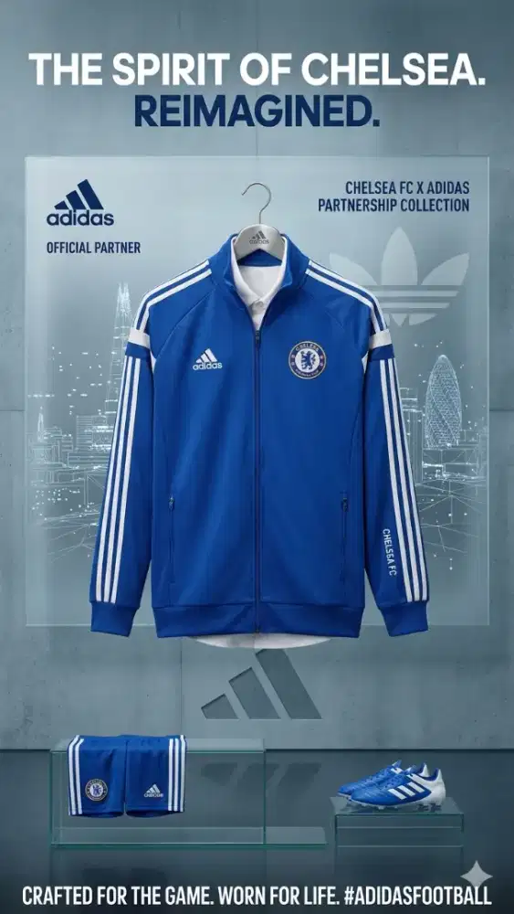 Jual Jaket Chelsea Adidas