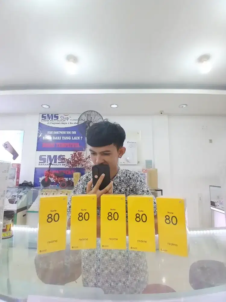 New realme note 80 hp sejutan dengan baterai jumbo