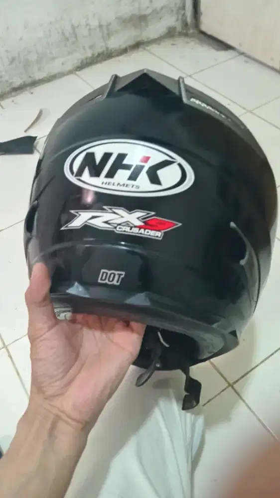 Helm NHK rx9 hitam doff