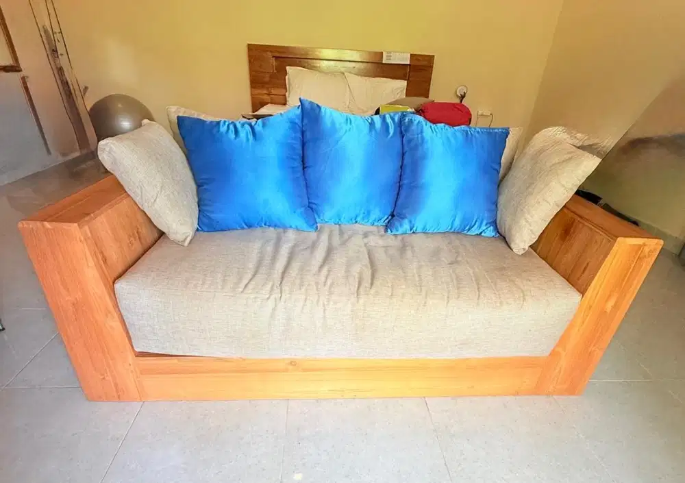 Dijual Sofa kayu jati kokoh