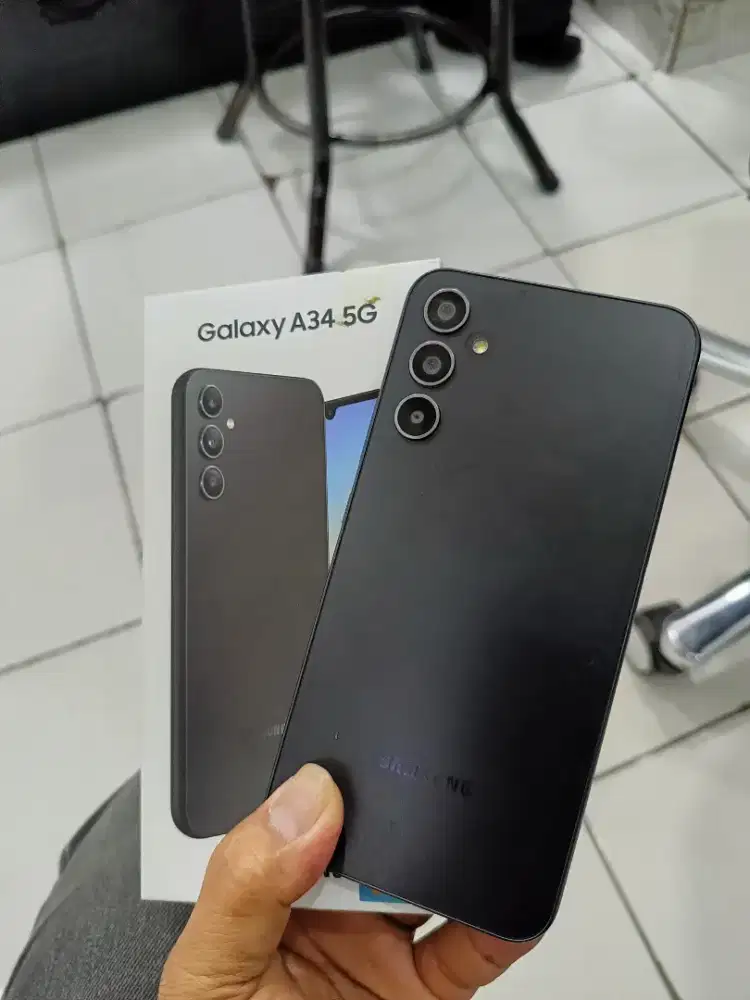 Samsung A34 5g 8/256 ori mulus fullset