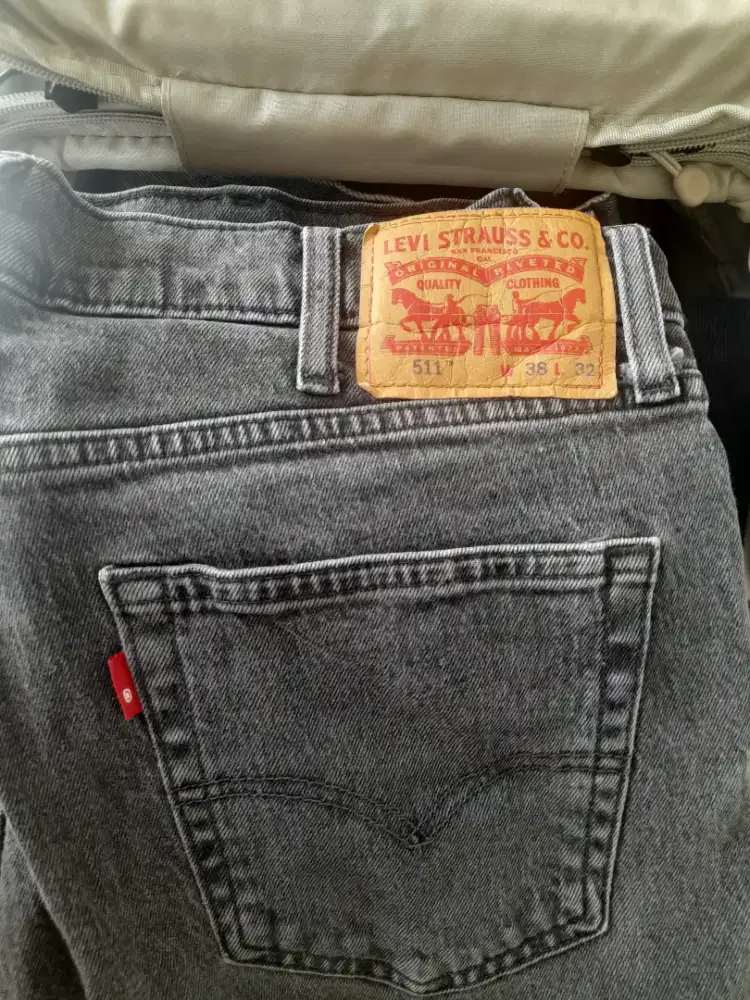Levis 511 W 38 L 32 Regular Original100% Kondisi 80%