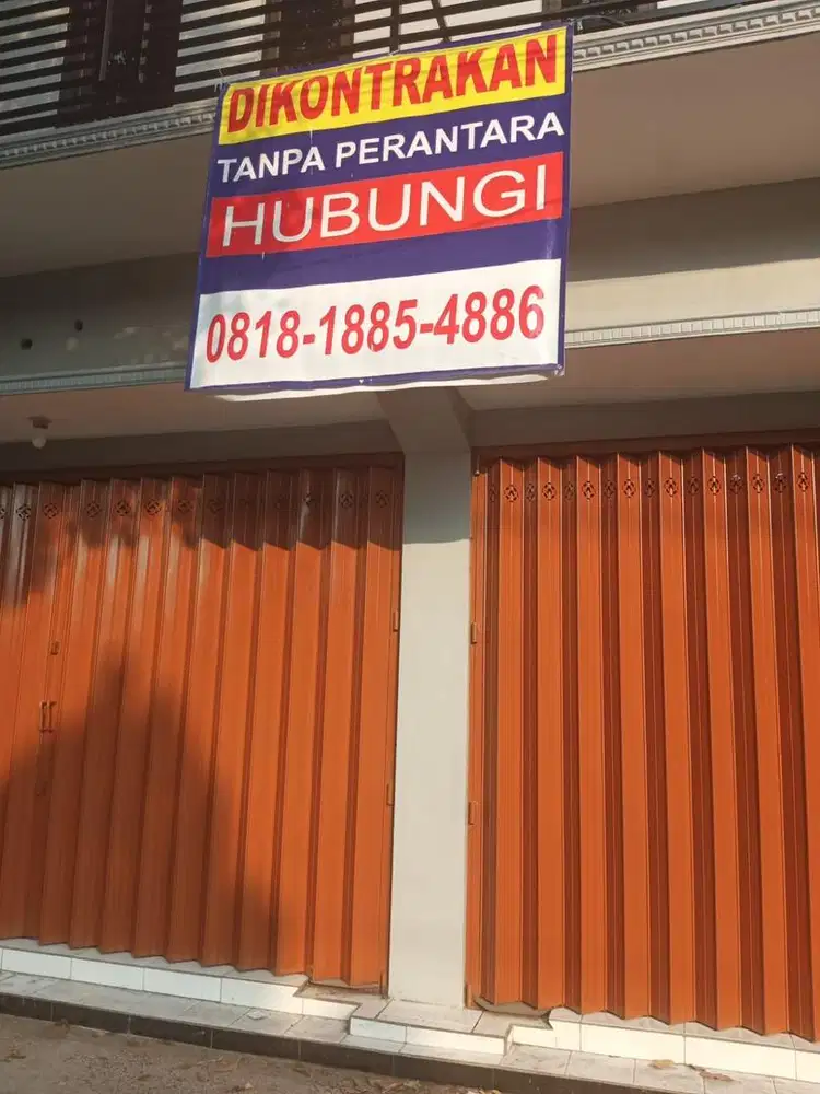 Disewakan Ruko 2 Lantai (Tahunan)