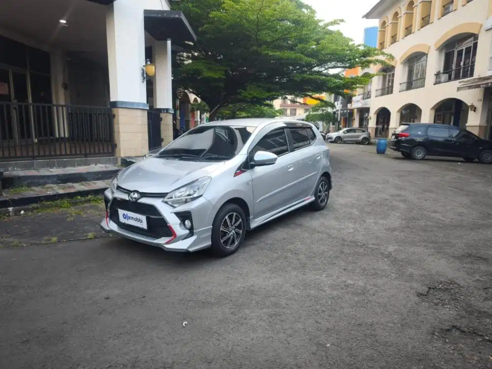 KM Rendah - Toyota Agya 1.2 G TRD Sportivo Bensin MT 2020 Silver