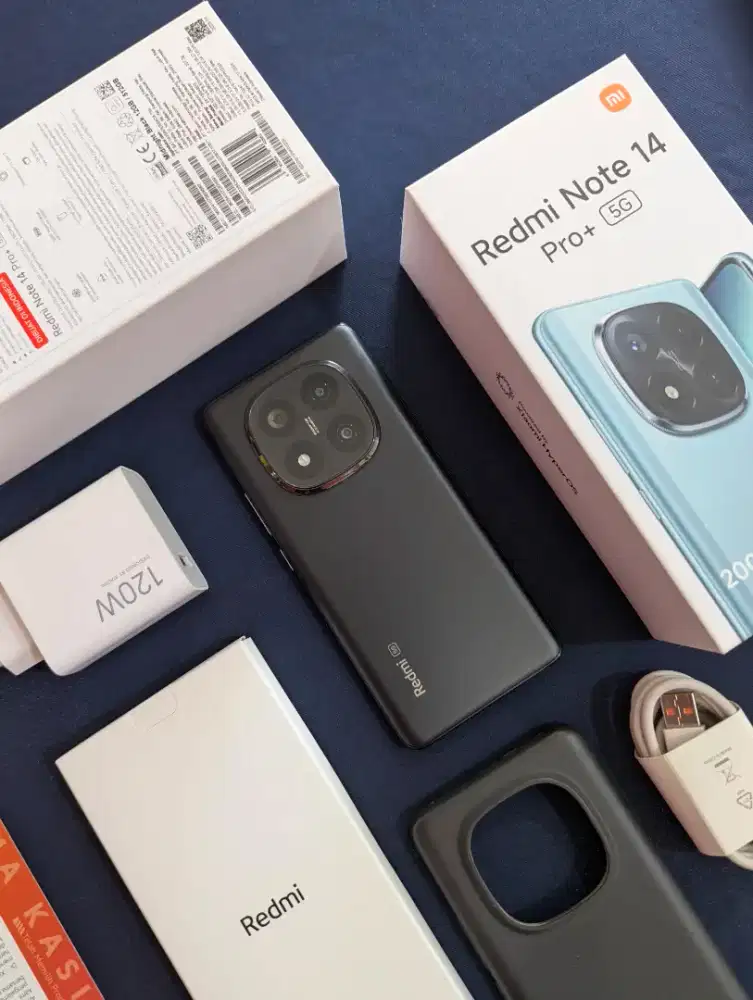 Redmi Note 14 Pro plus 5G 12/512 Fulset mulus Pemakaian Original