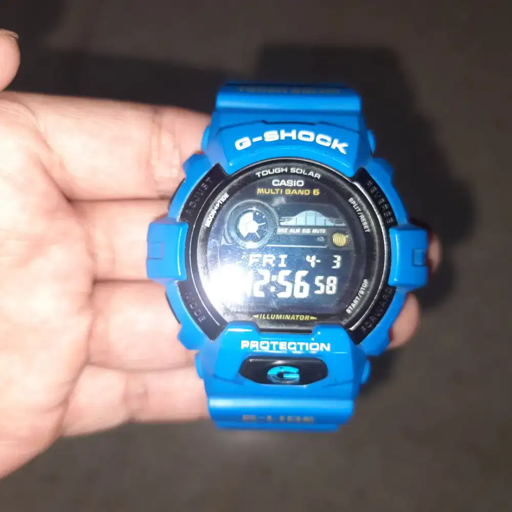 Gshock gwx 8900 blue rare item