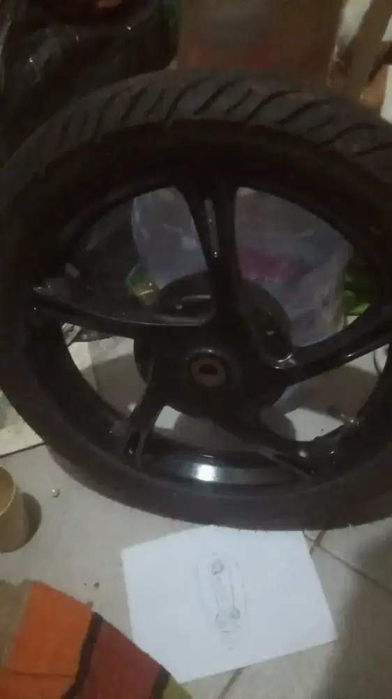Jual velg+ban belakang Mio