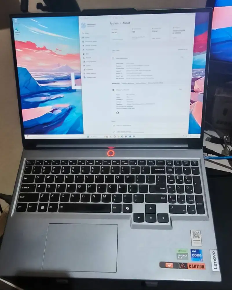 LENOVO Legion 5 16IRX9 - Type 83DG  Core i9 (BEKAS kondisi 90%)