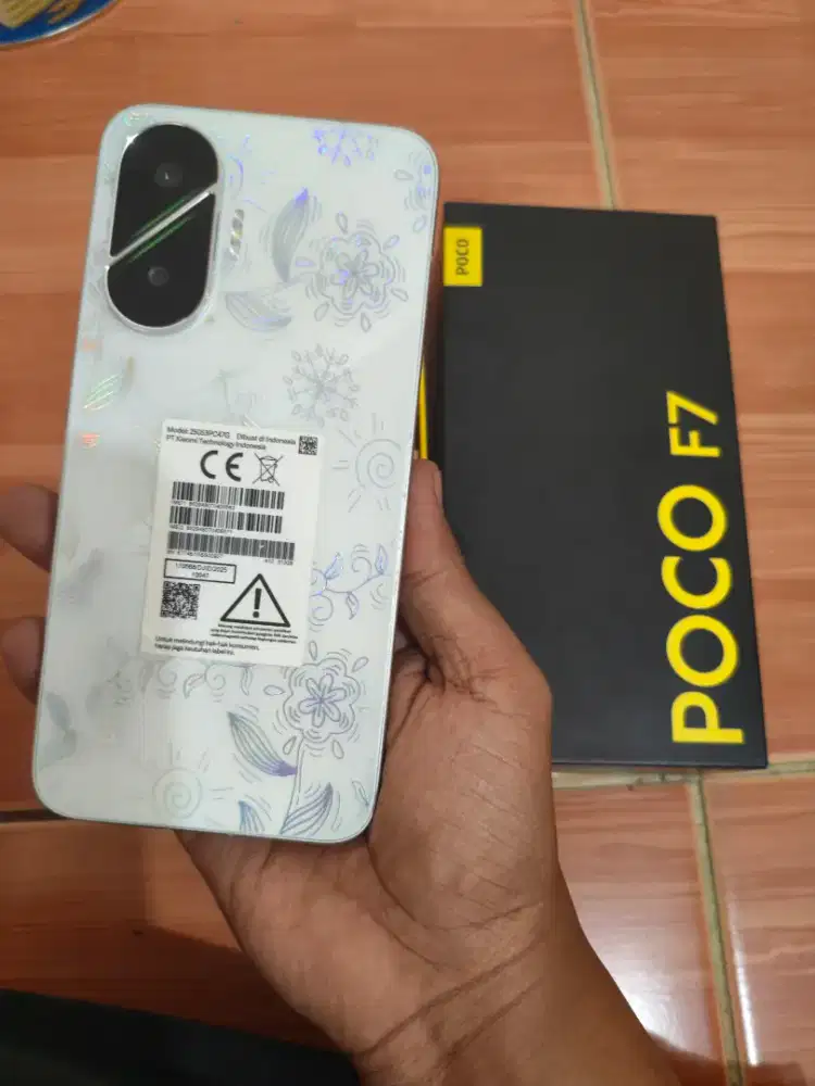 Poco F7 Ram 12/512 lengkap mulus ori