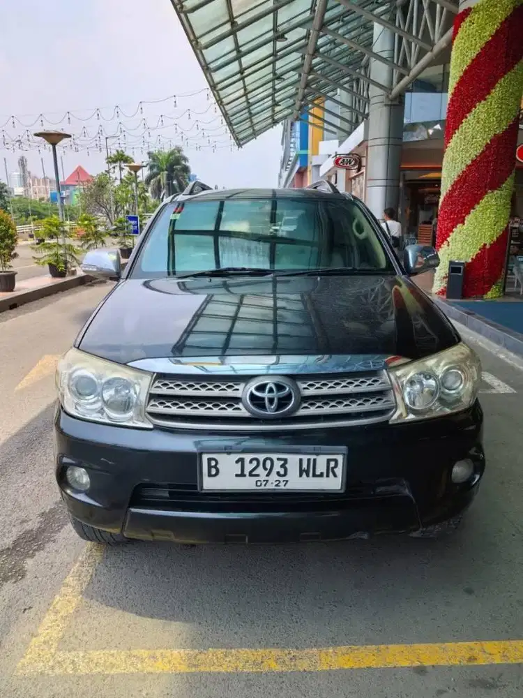 Toyota Fortuner 2.5 G AT 2010 Diesel, Pjk bln 7-2027 (Promo TDP 33jt)