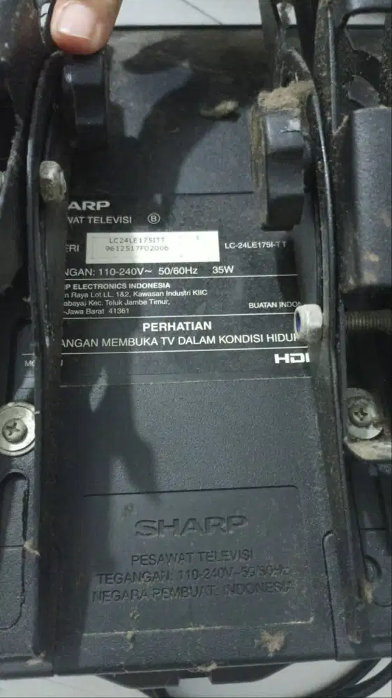 TV LCD SHARP kondisi MATI TOTAL