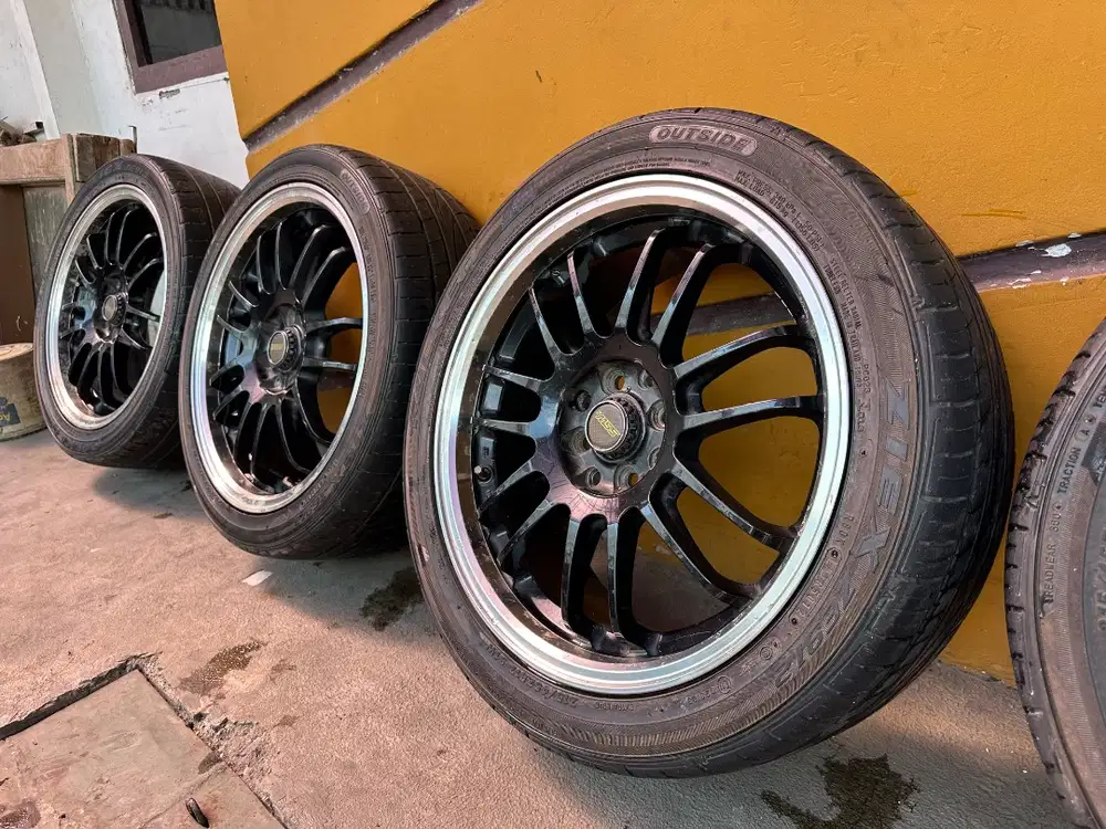 Velg racing R17 ex yaris lubang 4 jazz agya ayla swift veleg hre ssw R