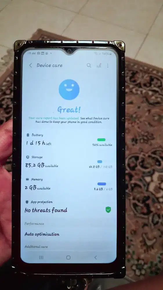 Jual Samsung A12 6/128 GB Fullset
