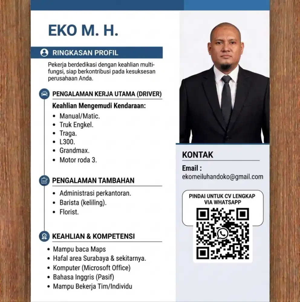 Mencari lowongan pekerjaan.