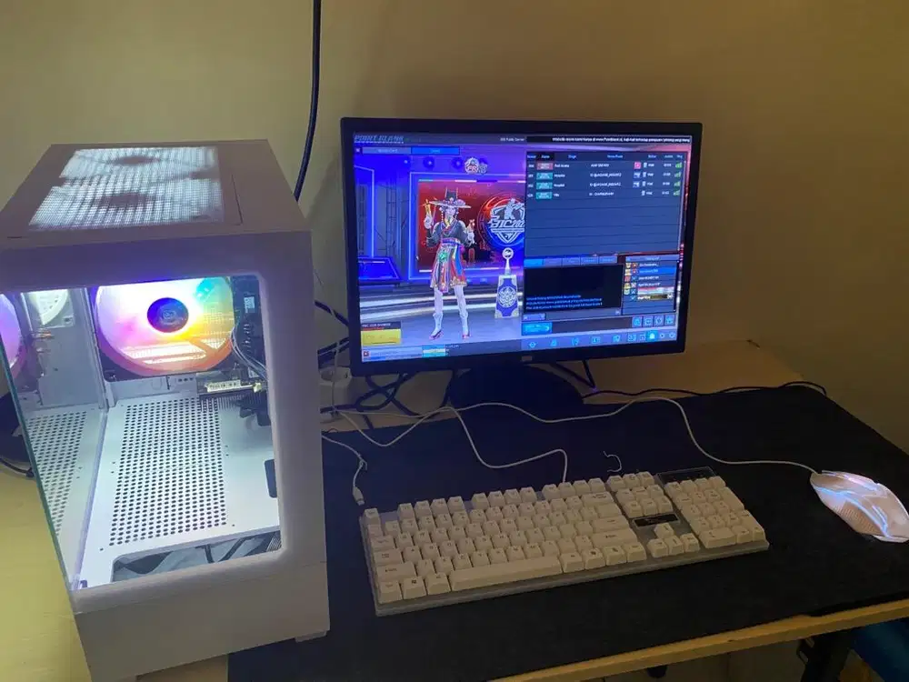 PC, Monitor, Mouse, & Keyboard