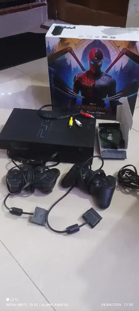 PS2 fat 320 GB+2 stik memory card