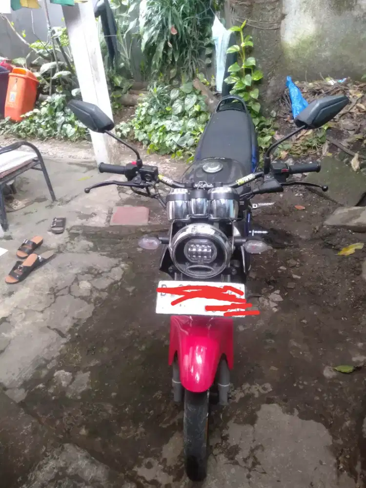 Vixion old  costum Kawasaki ninja