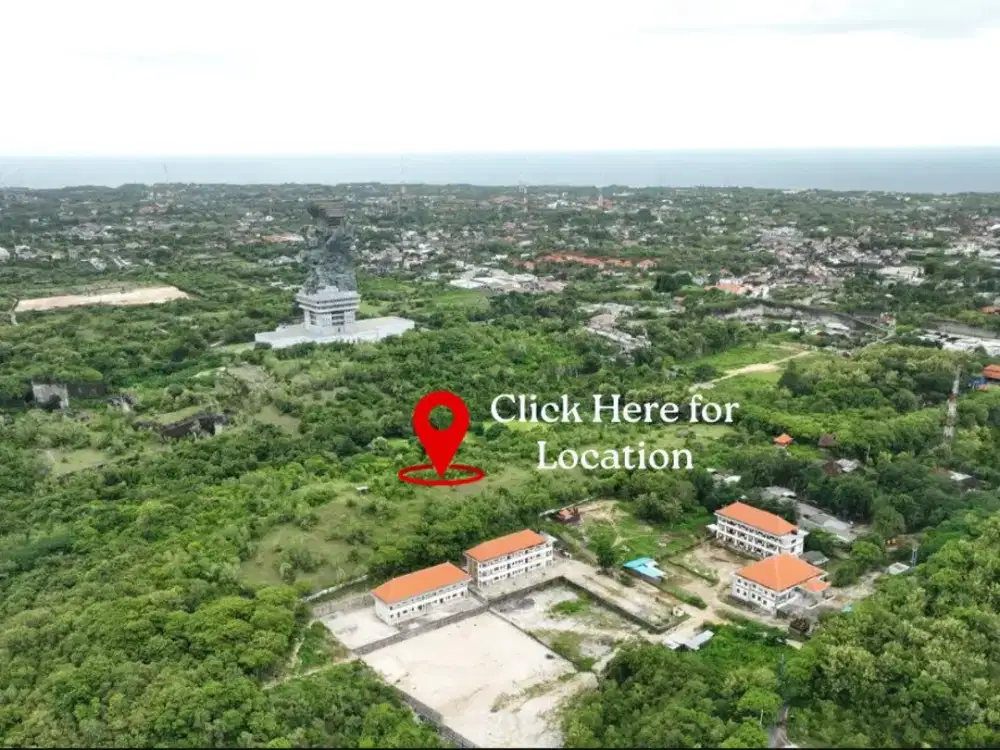 Dijual Kavling di Ungasan Badung Bali, Luas 3 Ha, di Sebelah Gwk
