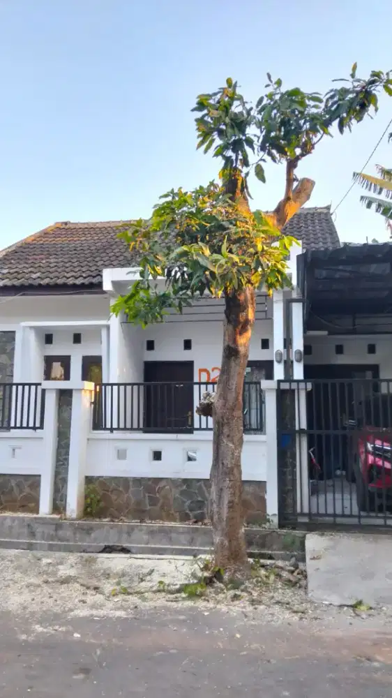 Rumah siap huni, posisi hook, tanah luas, dekat Gor Jayabaya Kediri