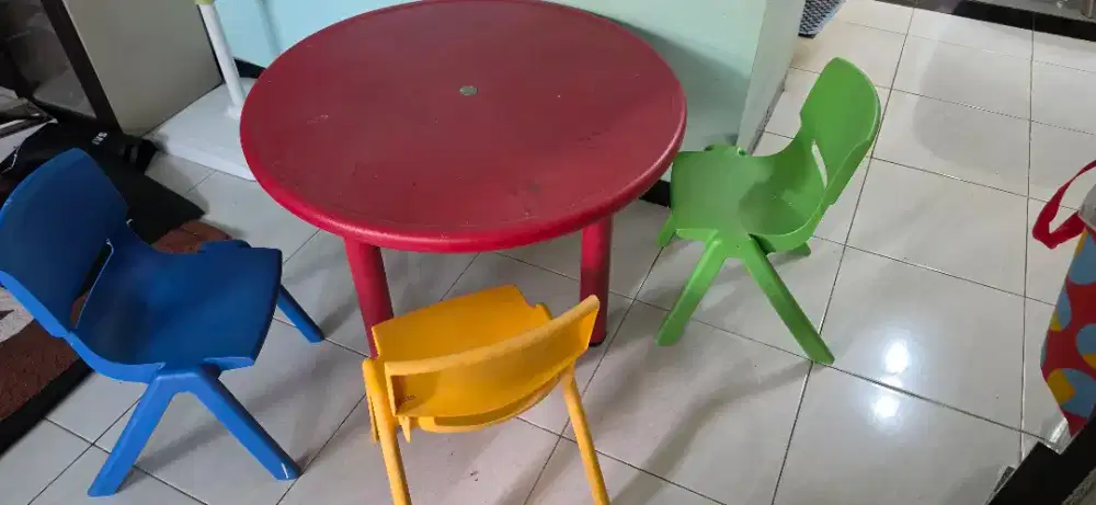 Meja kursi belajar anak