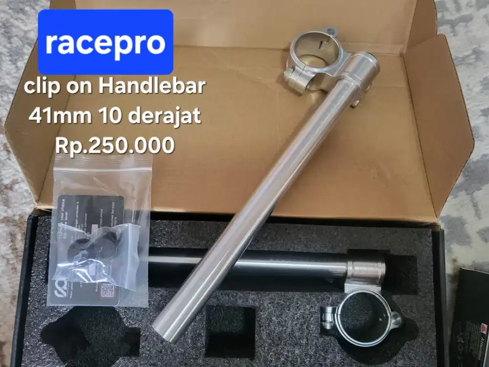 Setang jepit Clip on R25 MT25 Old ER6 New Ninja 250