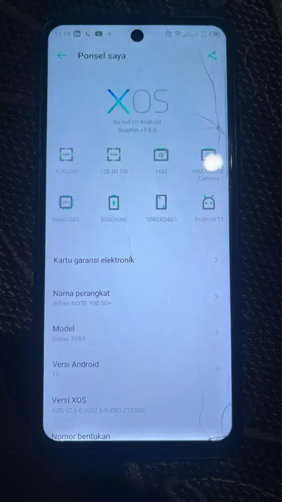 Infinix Note 10 Ram 6/128 Jual/Cari Kembalian (Termurah) Free Netflix