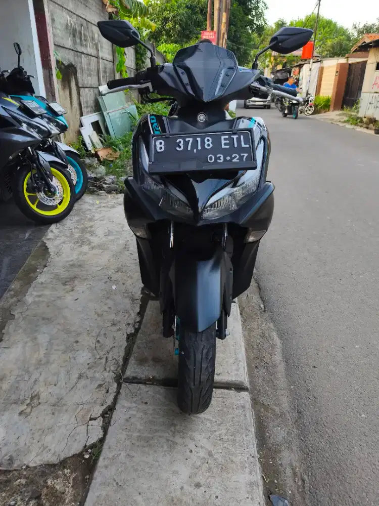 JUAL YAMAHA AEROX 2022 KM 28 RB