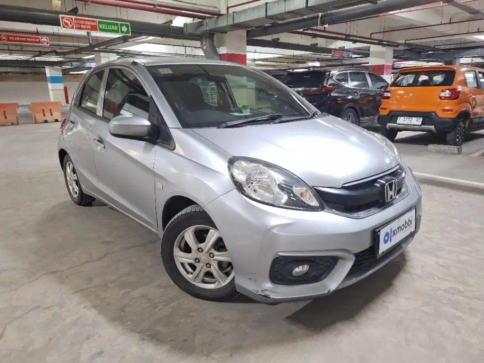 DP MURAH Honda Brio Satya 1.2 E Bensin-AT 2016 Silver CKIYB