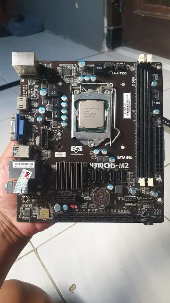 Paket Intel Gen 8 (G5400+ECS H310) Siap rakit