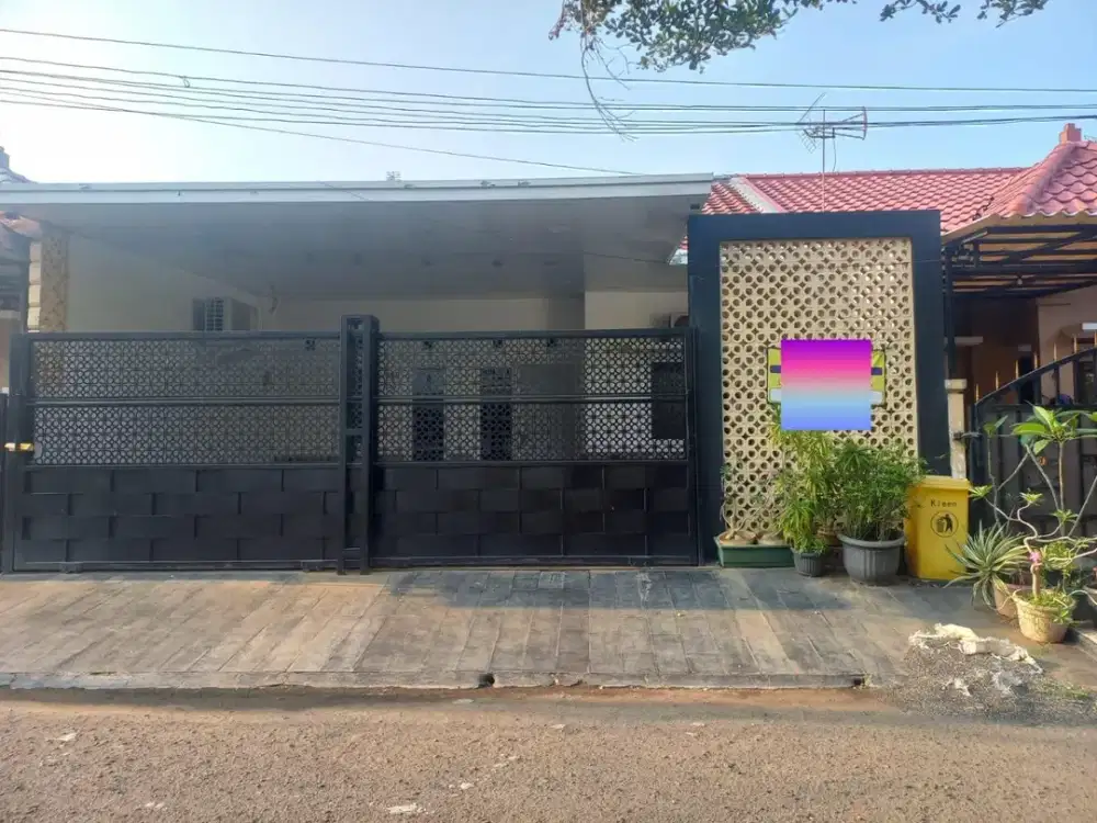 DIJUAL RUMAH FURNISHED DI CLUSTER TAMAN SARI HARAPAN INDAH BEKASI