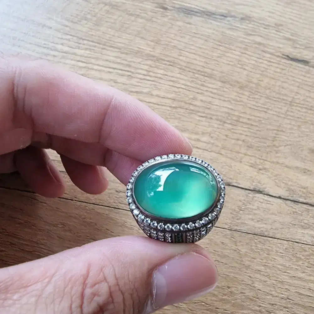 Bacan Kolektor BACAN Perak Microsetting Istimewa