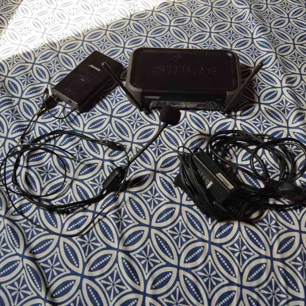 Set clip on wireless shure PGX Original