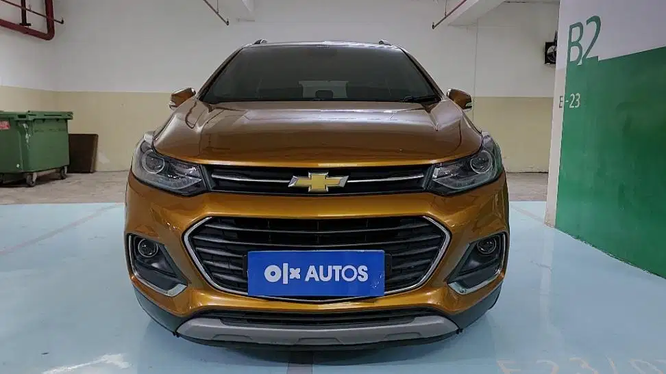 DP MURAH Chevrolet Trax 1.4 Turbo LTZ Bensin-AT 2017 Orange CUAQD