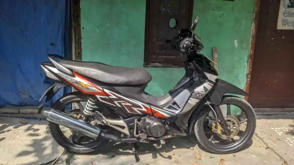 Supra x 125cc 2007 Cw Dobel Disk Mesin Sip