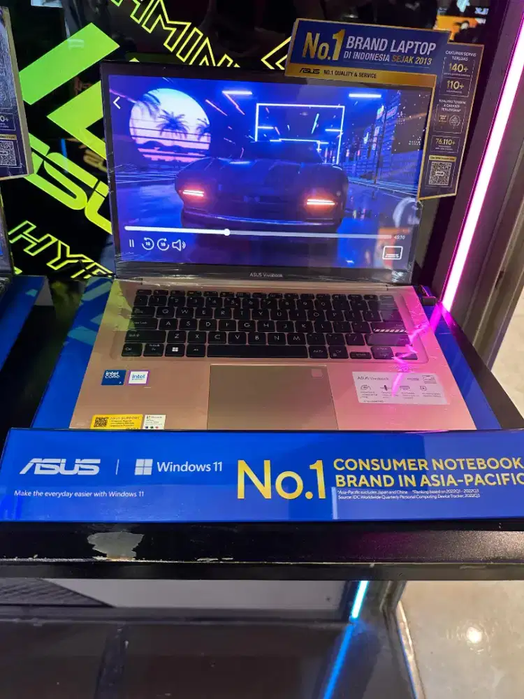 LAPTOP ASUS VIVOBOOK 14 X14O4VAP CORE 7 DENGAN CICILAN 0% HOME CREDIT