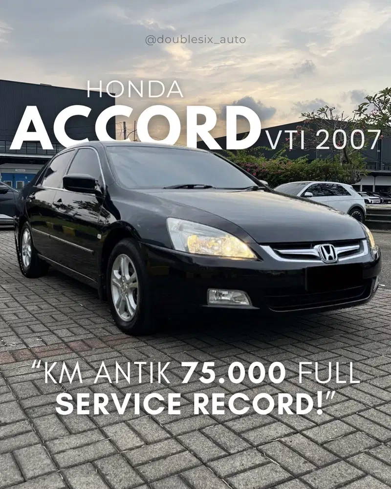 (KM ANTIK 75rb) Honda Accord 2.4 VTi 2007