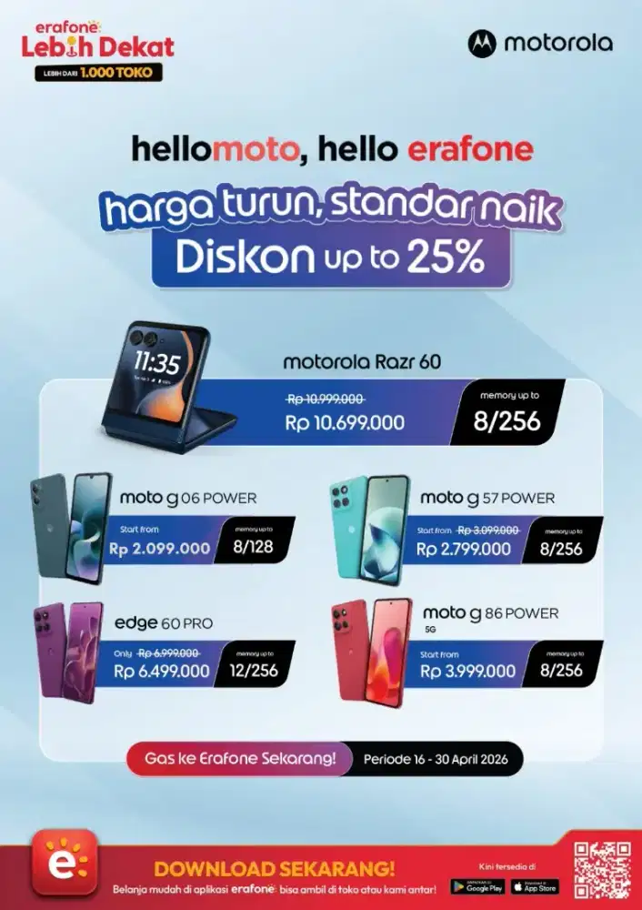 Promo Motorola Erafone JT Jogja