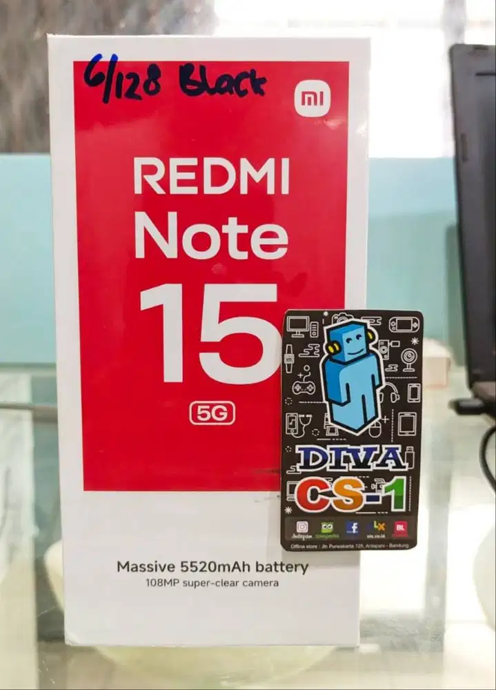 Xiaomi Redmi Note 15 5G Ram 6Gb 128G Snapdragon 6 Gen 3 AMOLED 120Hz