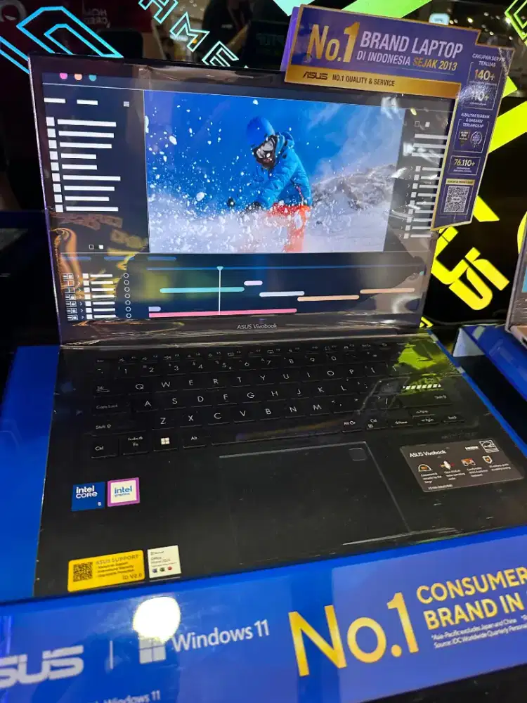 LAPTOP ASUS VIVOBOOK 14 X14O4VAP CORE 5 DENGAN CICILAN 0% HOME CREDIT