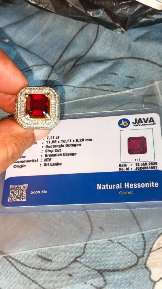 Natural Red Garnet big size