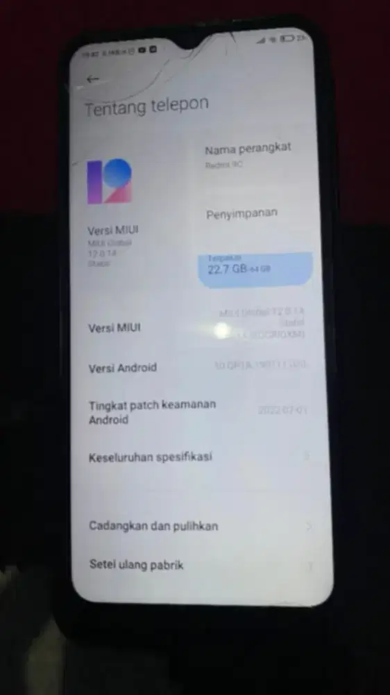 Redmi 9c ram 4/64