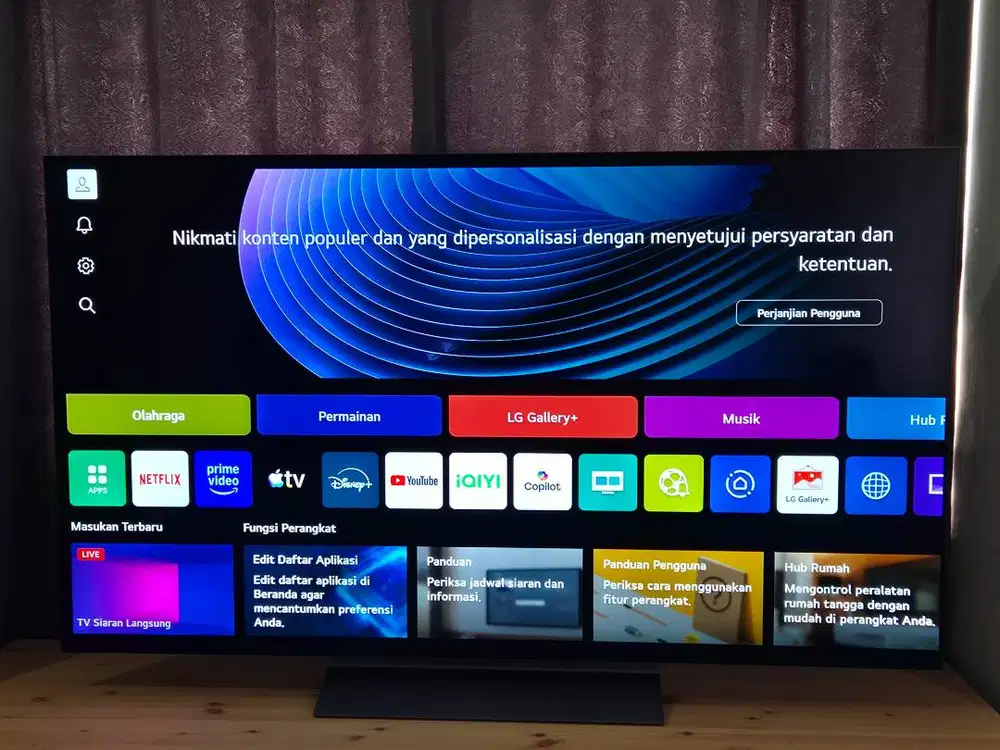 LG OLED TV 55 inch SecondDijual TV LG OLED TV 55 inch second