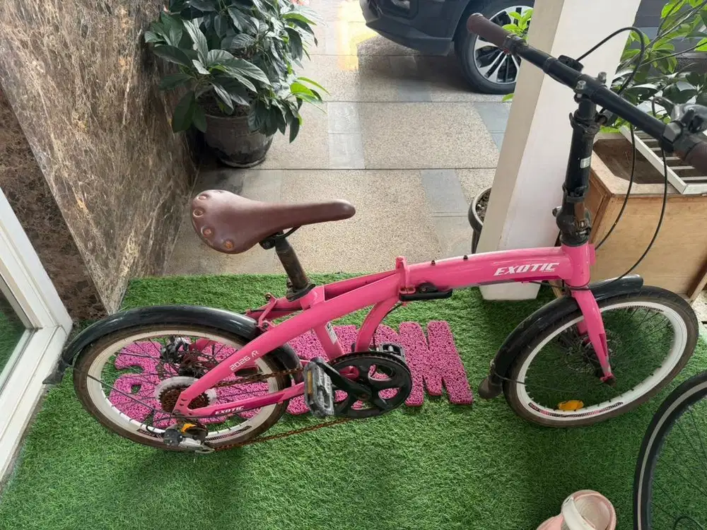 Sepeda Lipat Exotic 2026 AR Pink