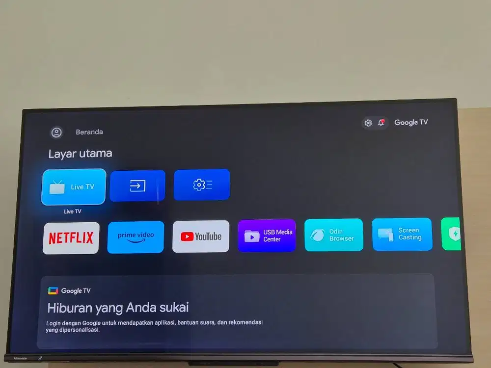 Hisense 43 Inch Q3N (Second) – Mulus & Siap Pakai
