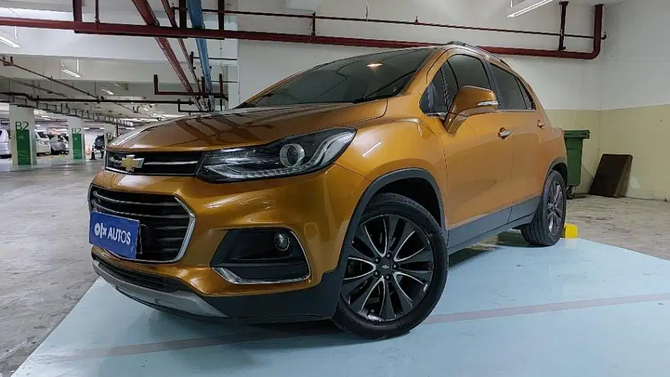 DP MURAH Chevrolet Trax 1.4 Turbo LTZ Bensin-AT 2017 Orange CUAQD